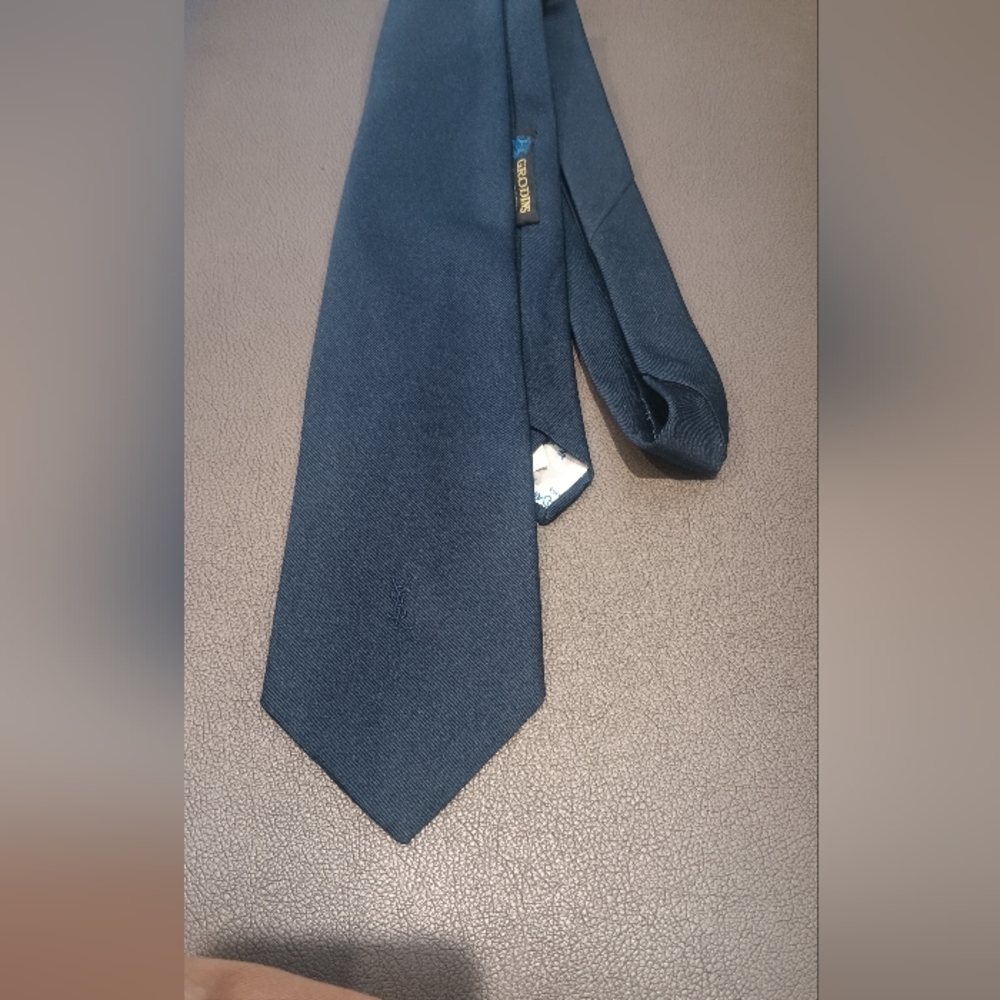 YSL Yves Saint Laurent Rive Guche Tie Necktie